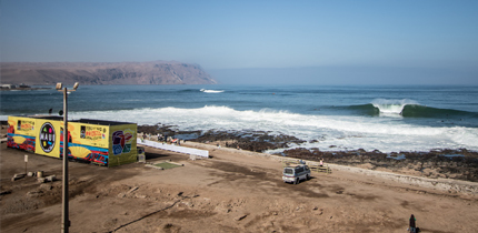 Viñamarino Sebastián Oliva fue la primera “víctima” de El Gringo - Maui And Sons Arica Pro Tour Dia 1