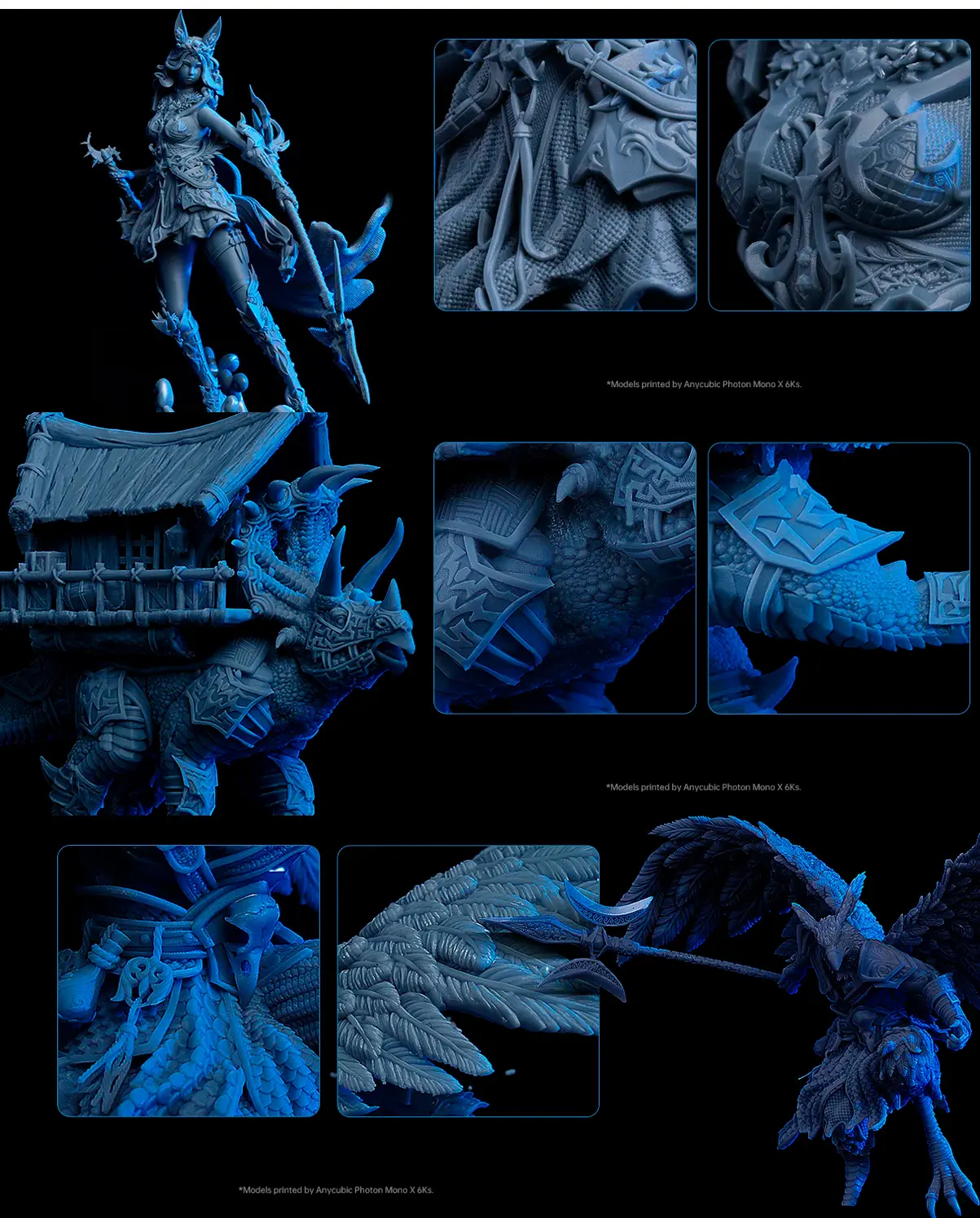 Caracteristicas principales de la impresora 3D resina Anycubic photon mono X 6ks  