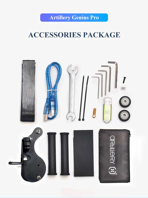 Accesorios impresora 3d GENIUS PRO