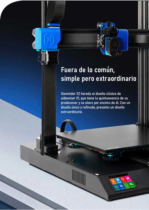 Exclusiva impresora 3d Artillery X2