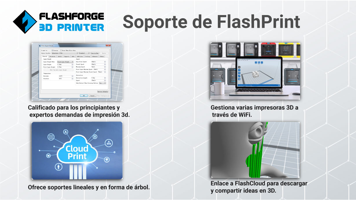 Soporte impresora 3d Flasforge Adventurer 3