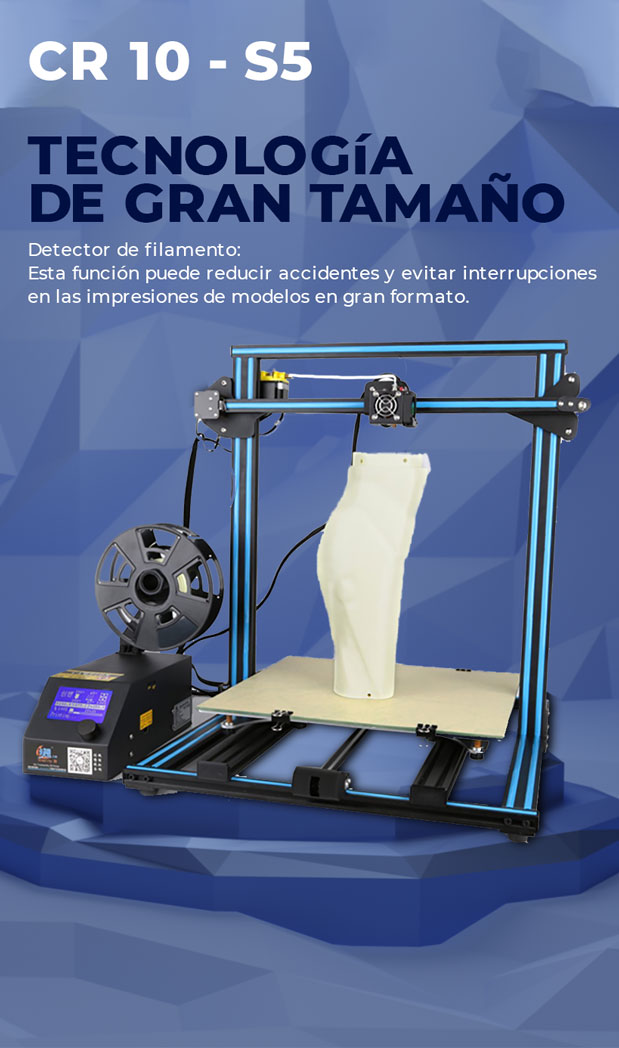 Características impresora 3d CR- 6 MAX