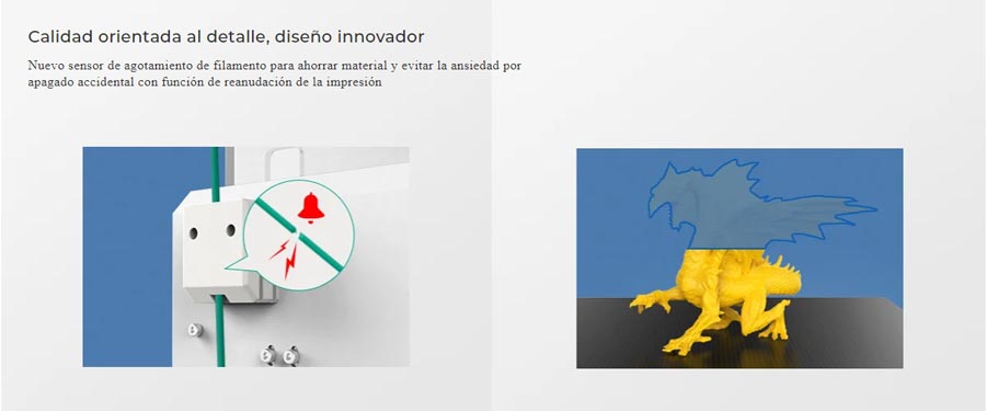Calidad orientada al detalle, diseño innovador impresora 3d CR 5 PRO H 