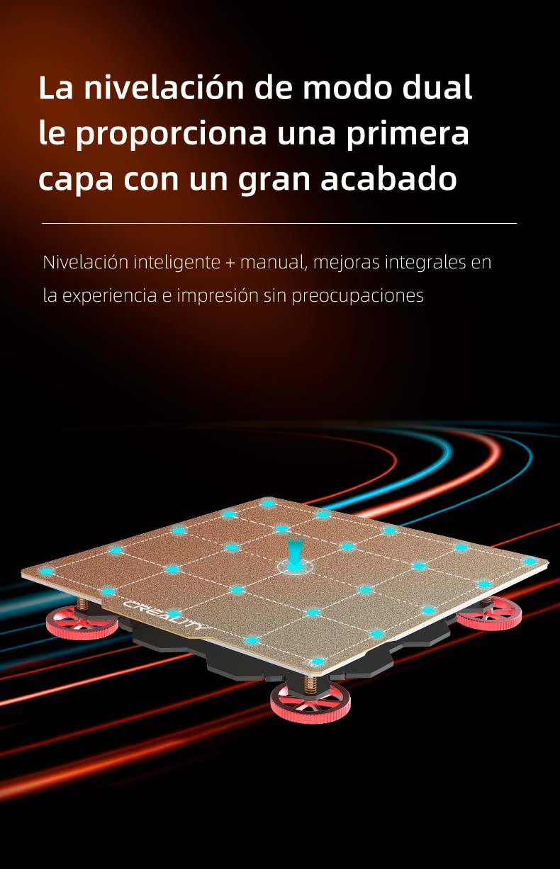 Nivelación impresora 3d CR 10 SMART PRO