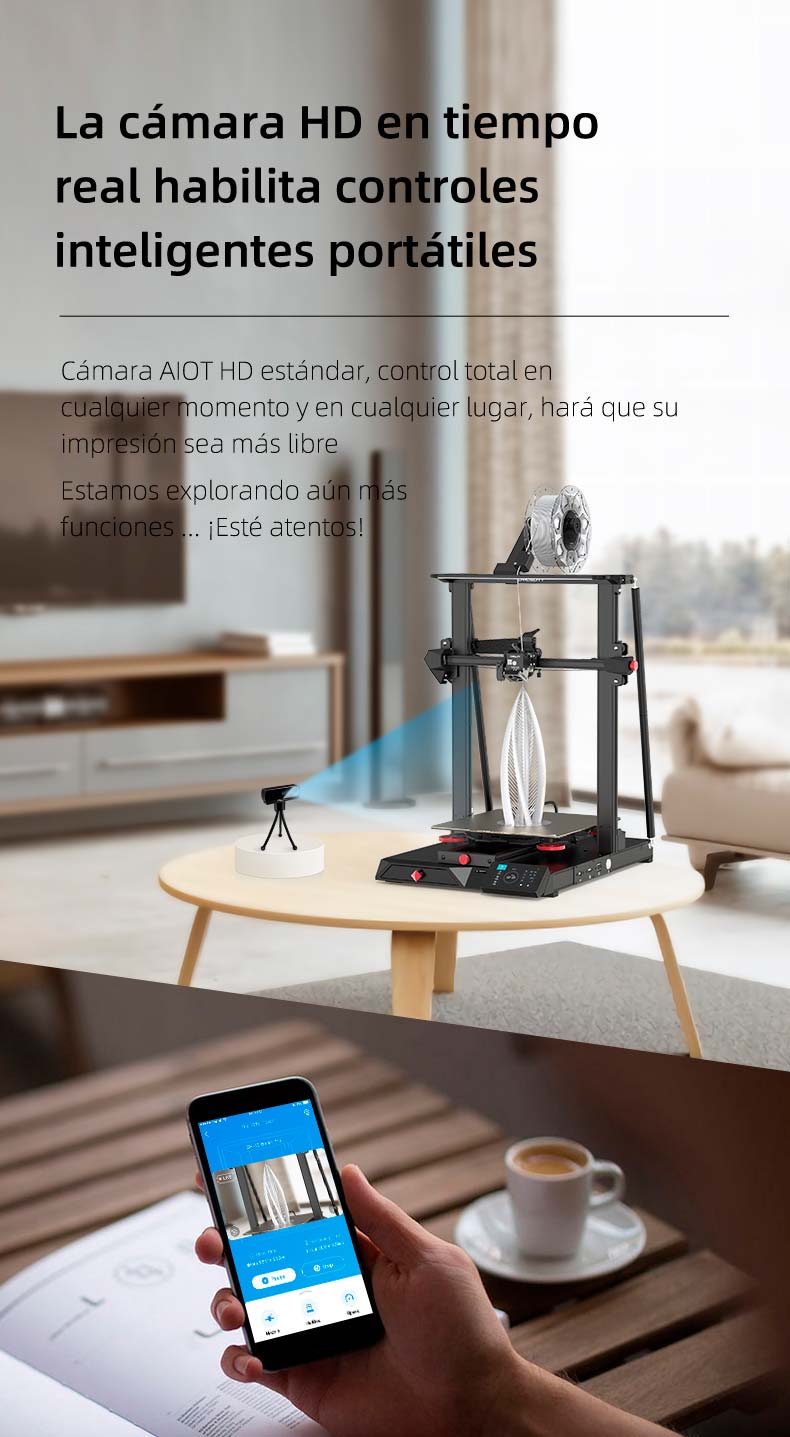 Cámara impresora 3d CR 10 SMART PRO