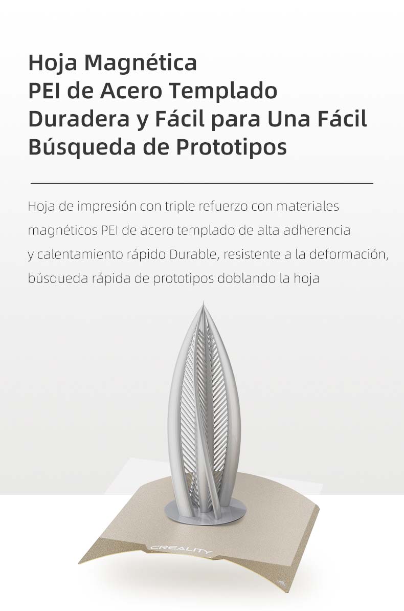 Cama PEI magnética impresora 3d CR 10 SMART PRO