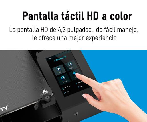 Pantalla tactil HD impresora 3d CR- 6 MAX