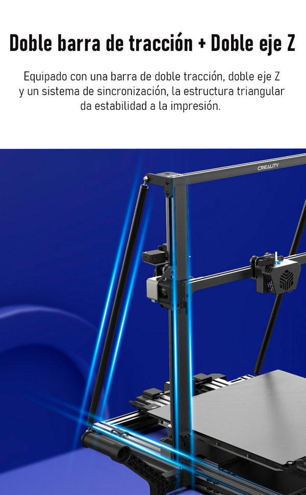 Estabilidad impresora 3d CR- 6 MAX