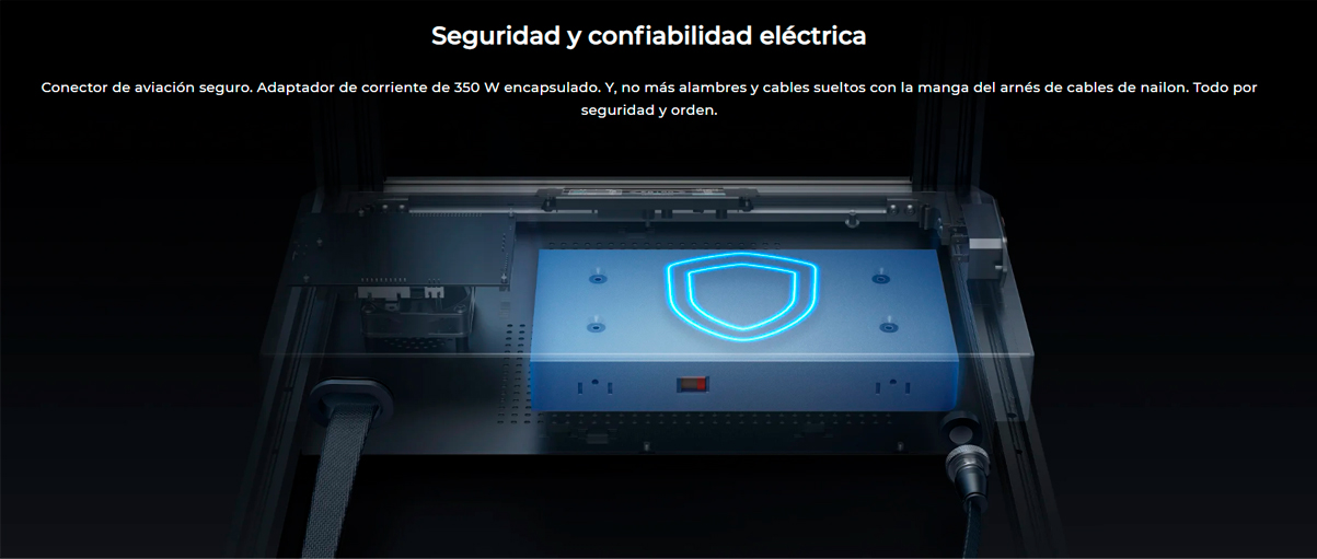 Espacio más grande impresora 3d Creality CR M4 