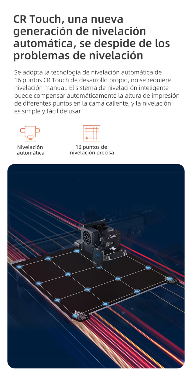 Nivelación automática impresora 3d ENDER S1 