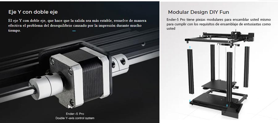 Espacio más grande impresora 3d ENDER 5 