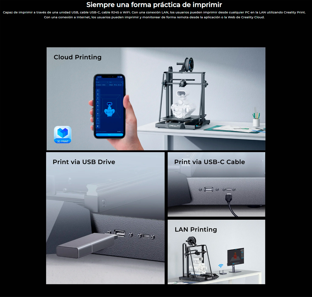 Espacio más grande impresora 3d HALOT LITE 