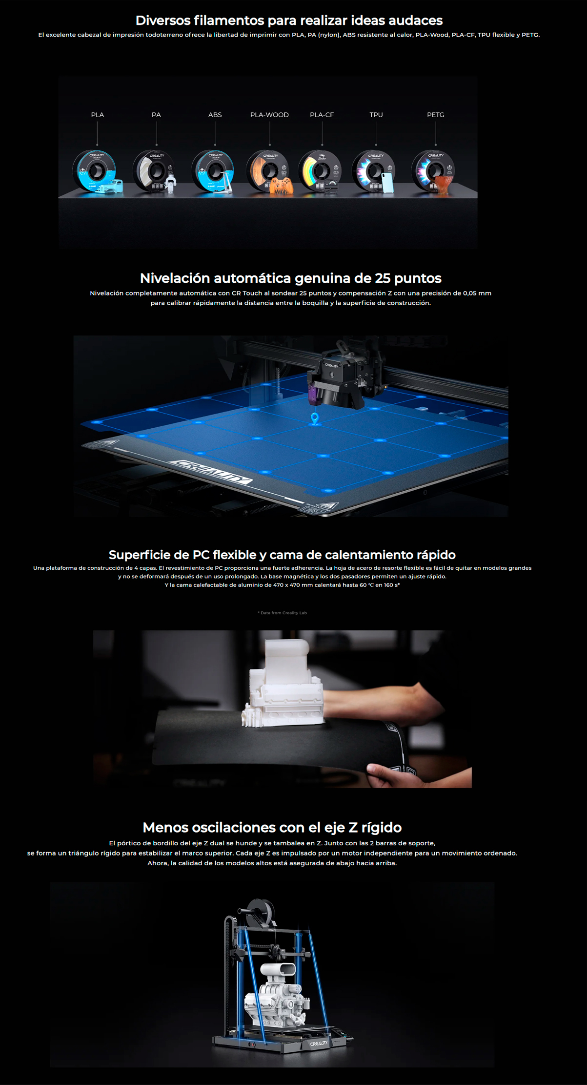Espacio más grande impresora 3d HALOT LITE 