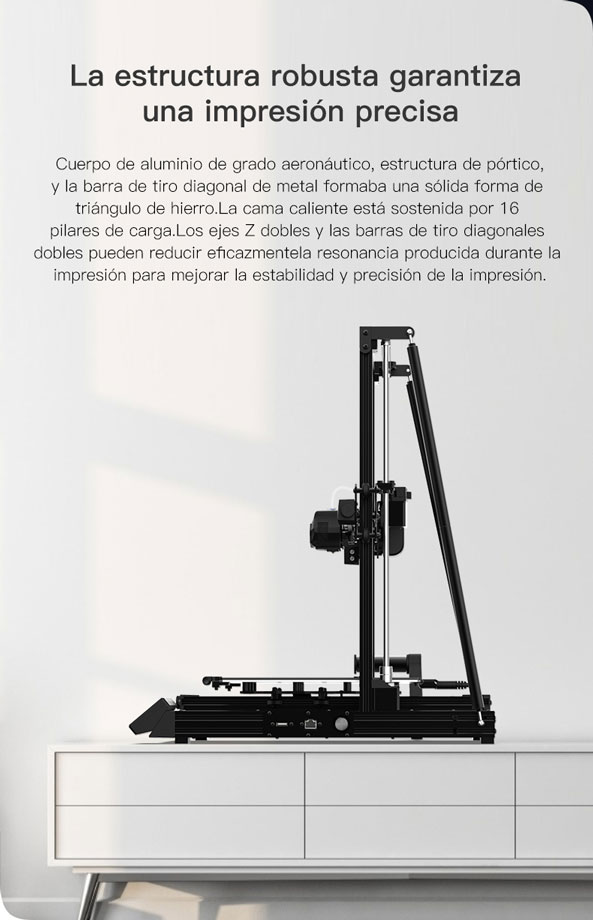 Estructura robusta 3d CR 10 SMART