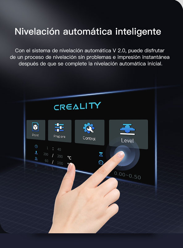 Nivelación automática  impresora 3d CR 10 SMART