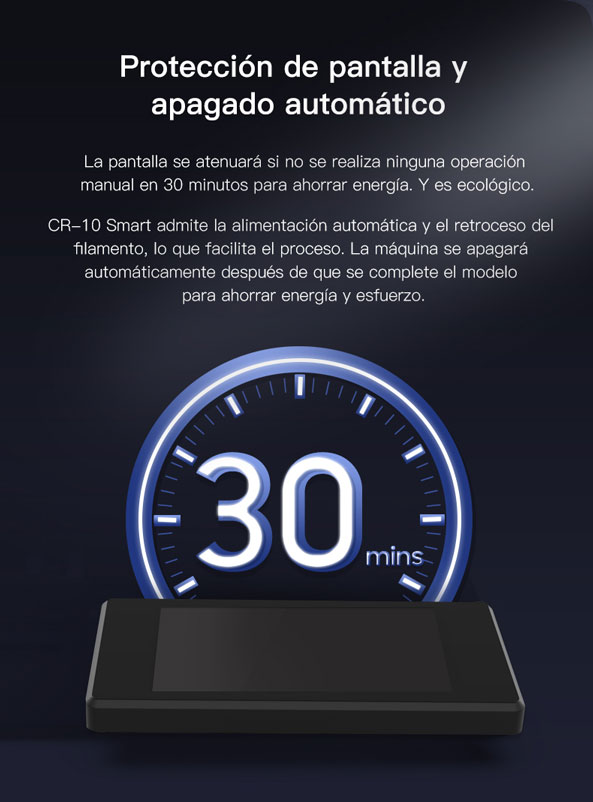 Apagado automático   impresora 3d CR 10 SMART