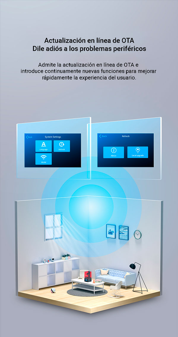actualización OTA Halot -one