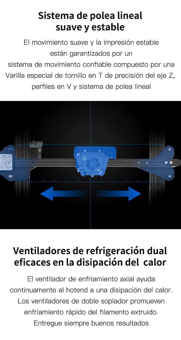 Sistema de polea lineal de impresión impresora 3d ENDER 3 MAX