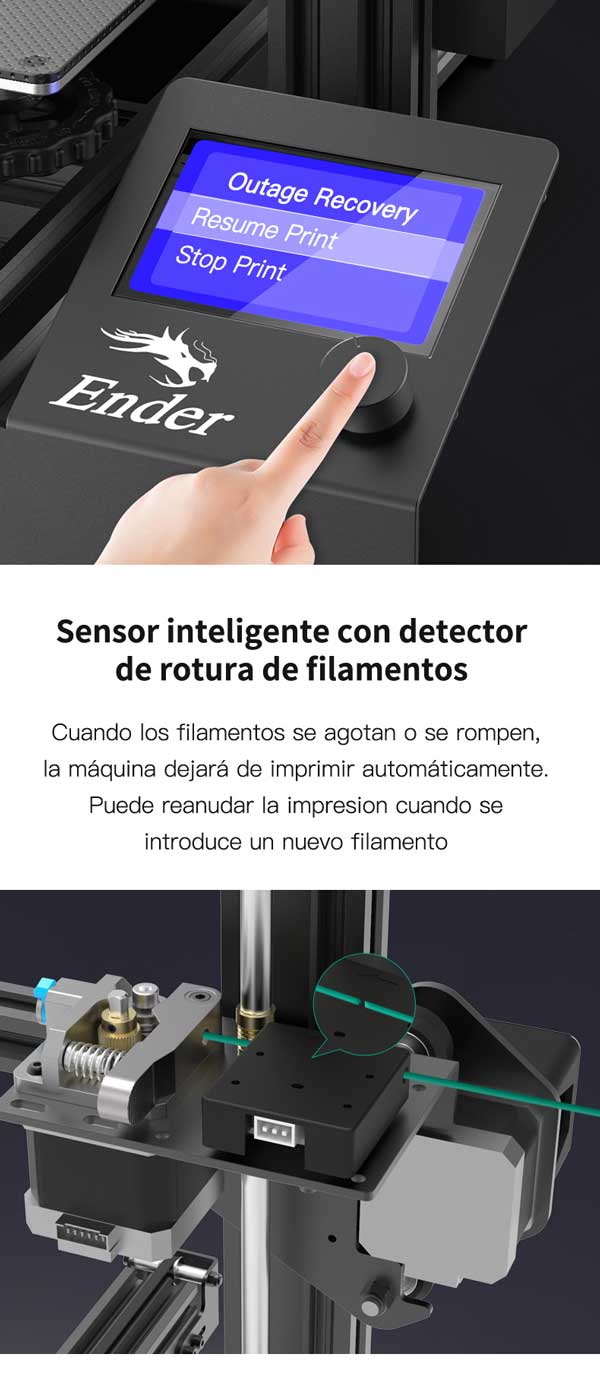 Cama de impresión impresora 3d ENDER 3 MAX