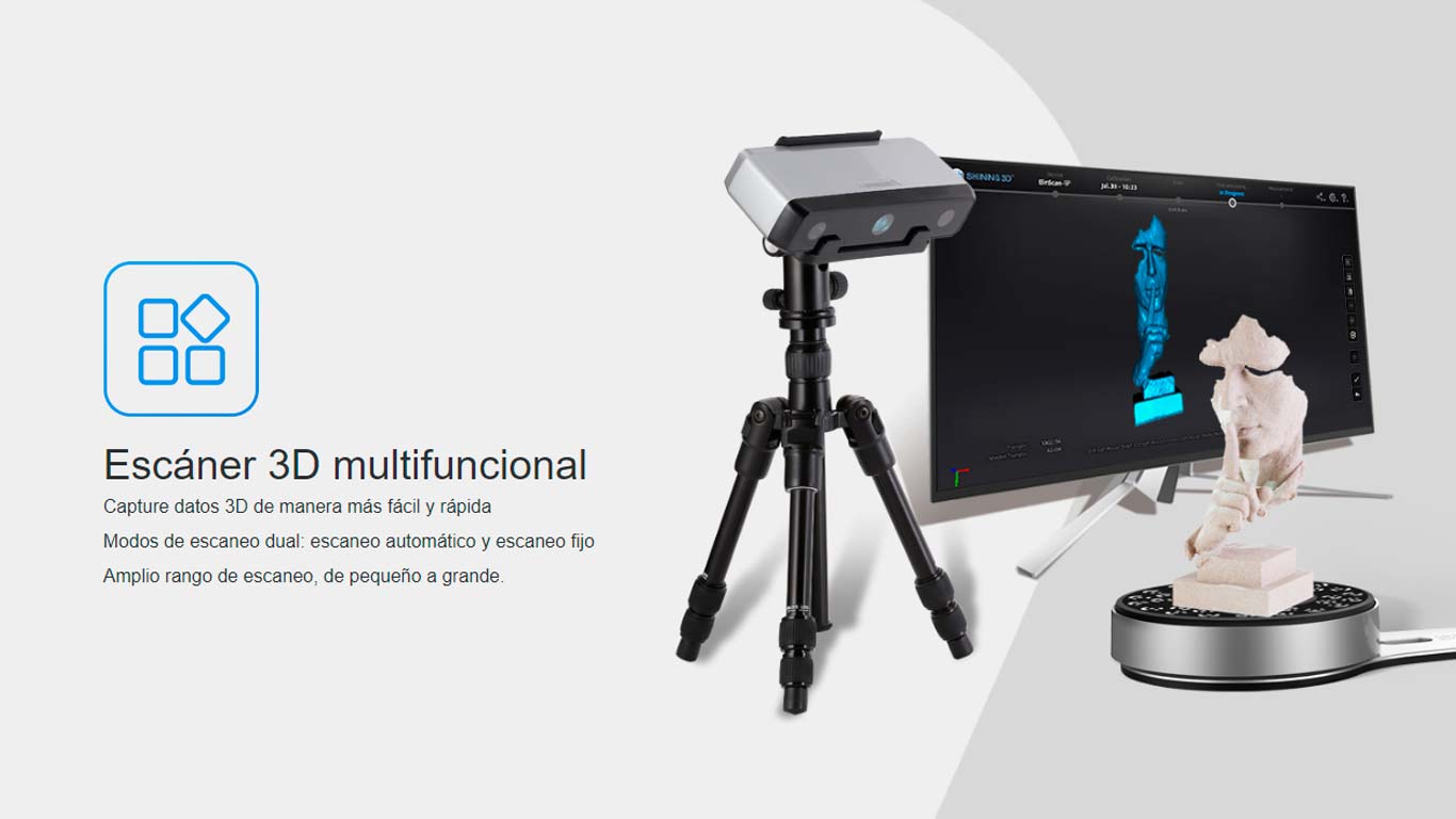 Escáner multi funcional Einscan SP 