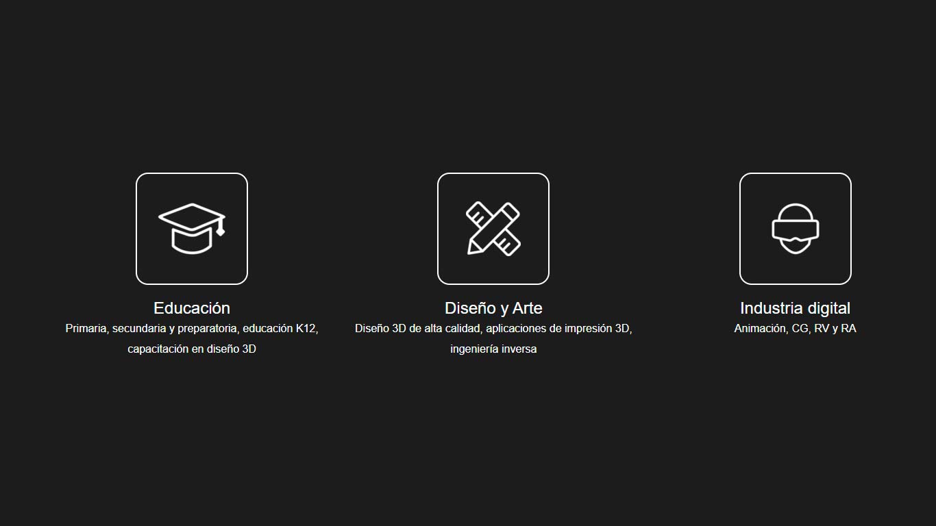 Aplicaciones Einscan SP 