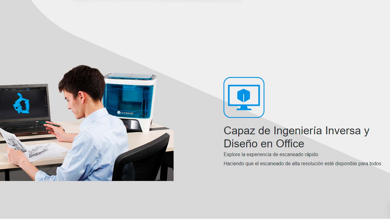 Ingeniería inversa Einscan SP 