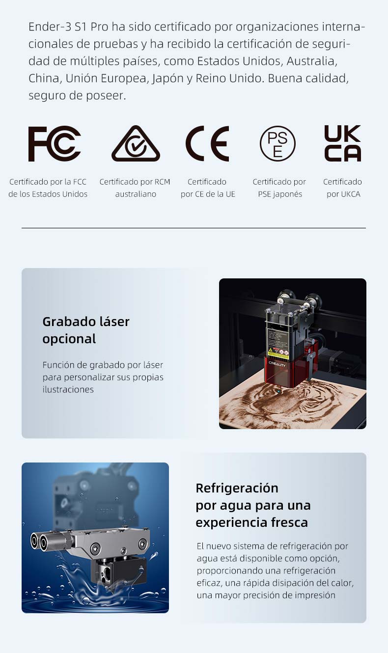 Accesorios impresora 3d ENDER 3 S1  PRO 