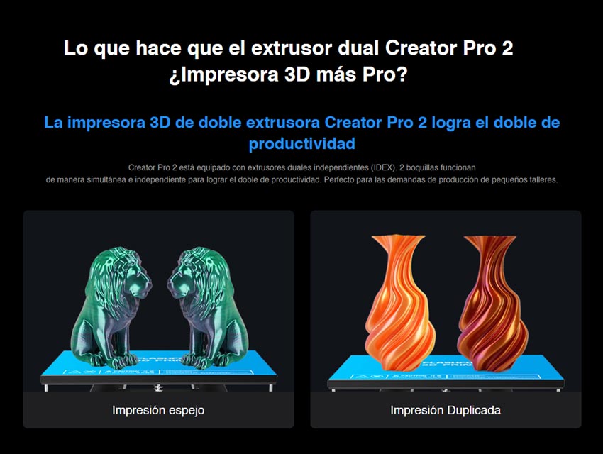 Espacio más grande impresora 3d GUIDER 3  