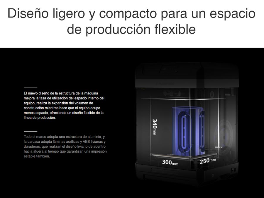 Espacio más grande impresora 3d GUIDER 3  