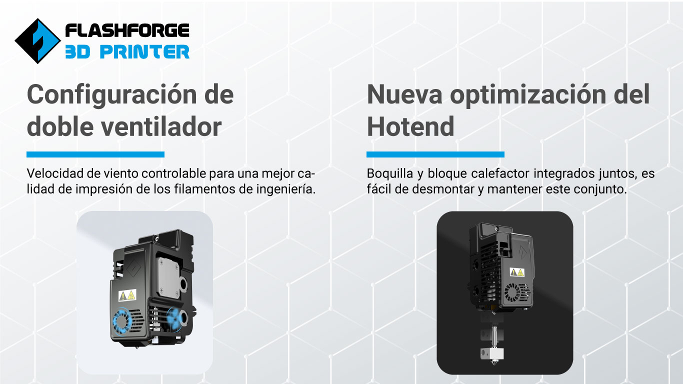 Actualización  impresora 3d Flasforge Creator 3 Pro