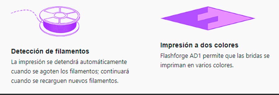 Espacio más grande impresora 3d AD1  