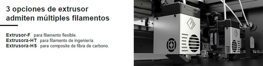 Espacio más grande impresora 3d CREATOR 4  