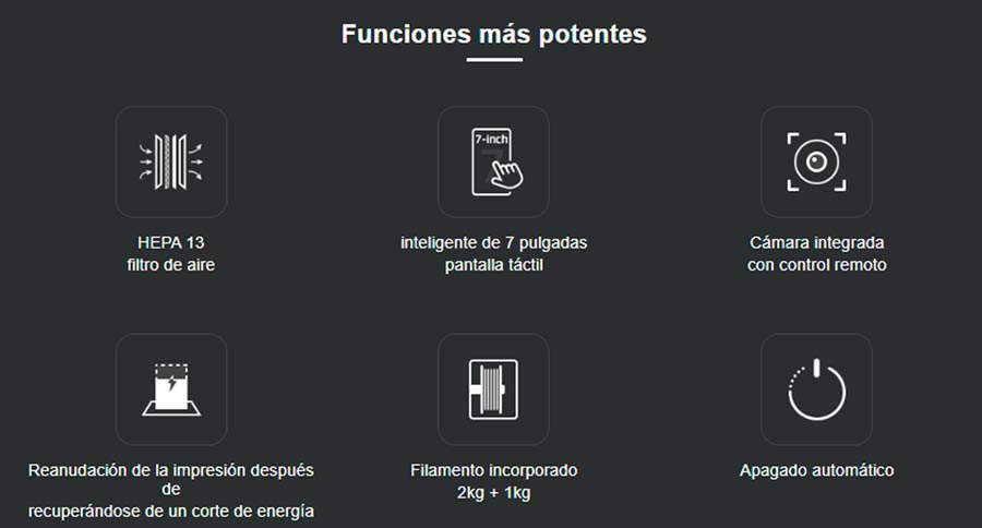 Espacio más grande impresora 3d CREATOR 4  