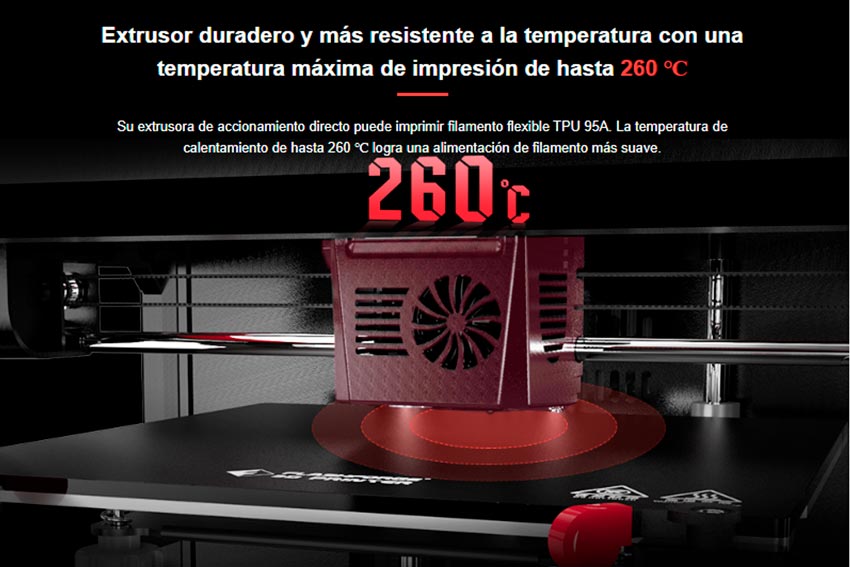 Espacio más grande impresora 3d FINDER 3  