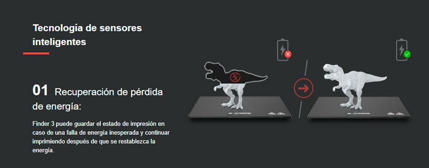 Espacio más grande impresora 3d FINDER 3  