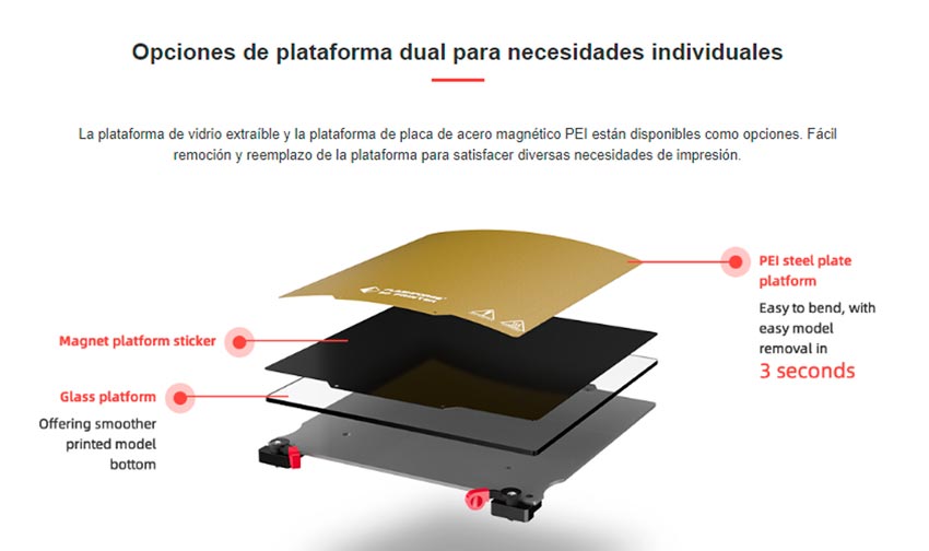 Espacio más grande impresora 3d FINDER 3  