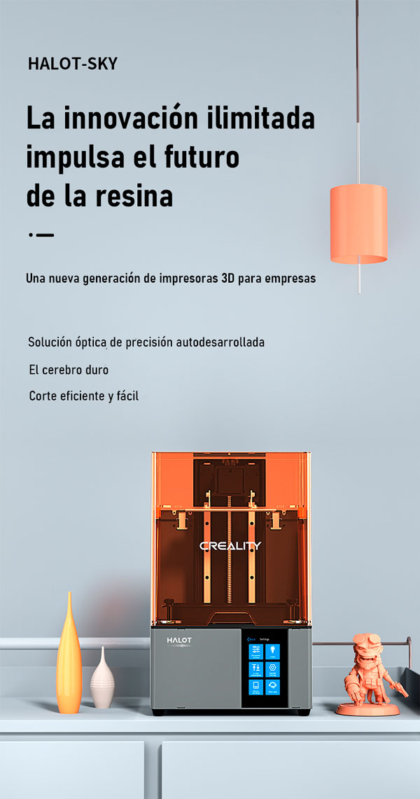 Características impresora 3d halot-one-sky