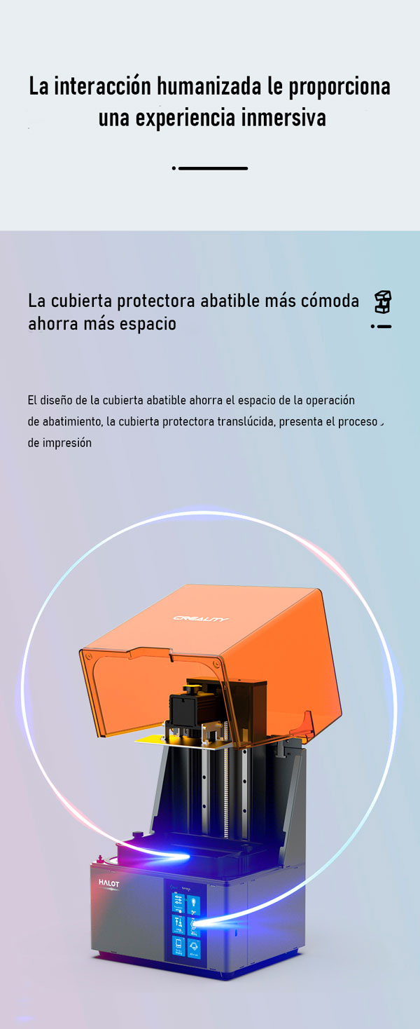 Cubierta abatible y expriencia 3d halot-one-sky