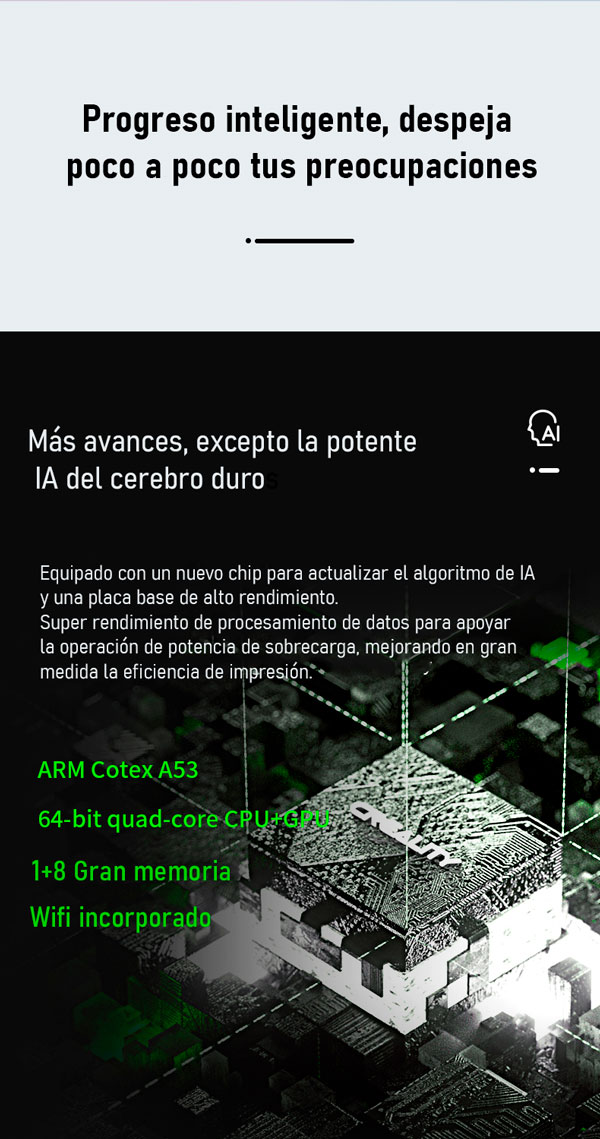 chip y procesador impresora 3d halot-one-sky