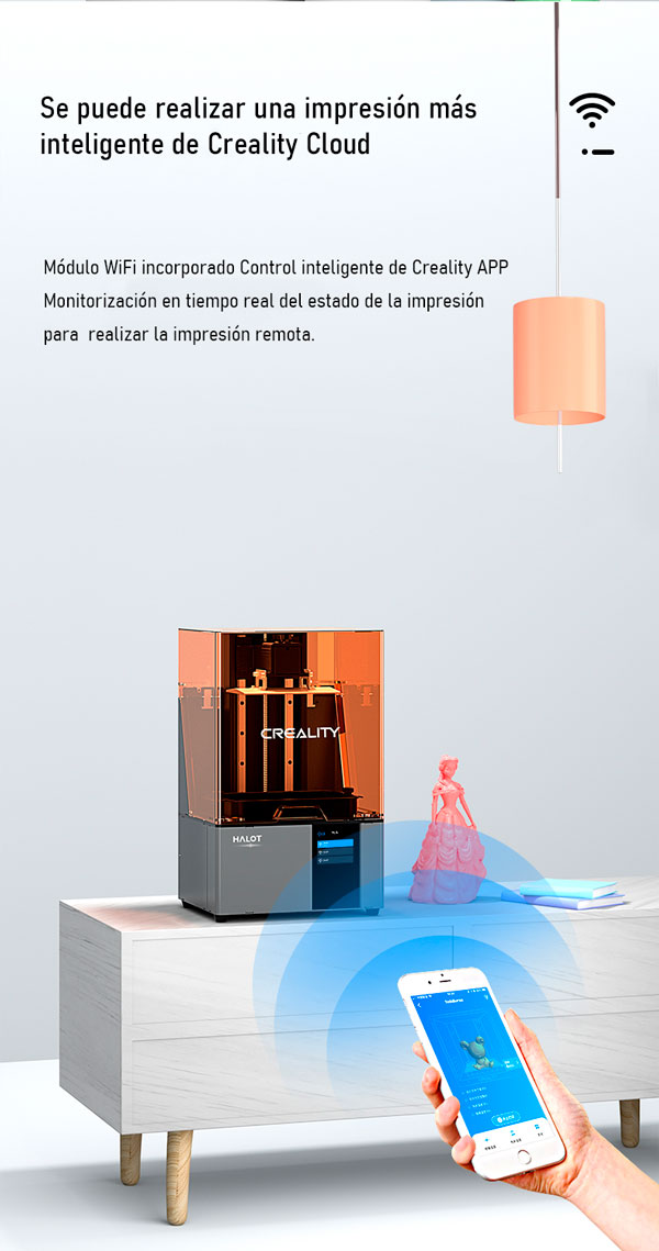 modulo Wifi impresora 3d halot-one-sky