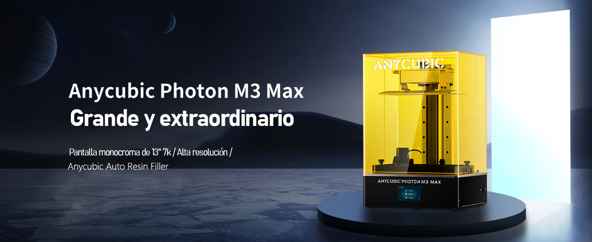 Espacio más grande impresora 3d M3 Max 