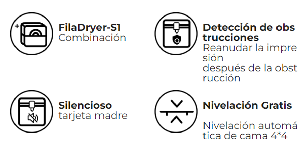 Espacio más grande impresora 3d Sunlu S9 Plus 