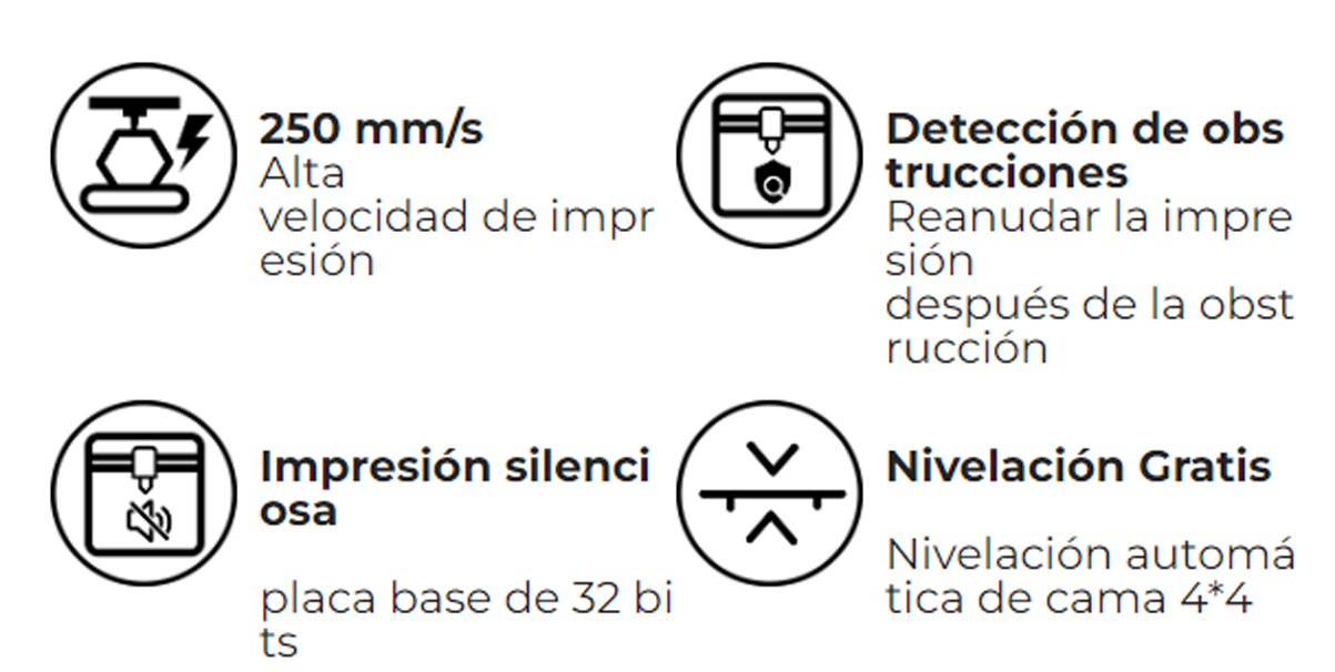 Espacio más grande impresora 3d Sunlu T3 