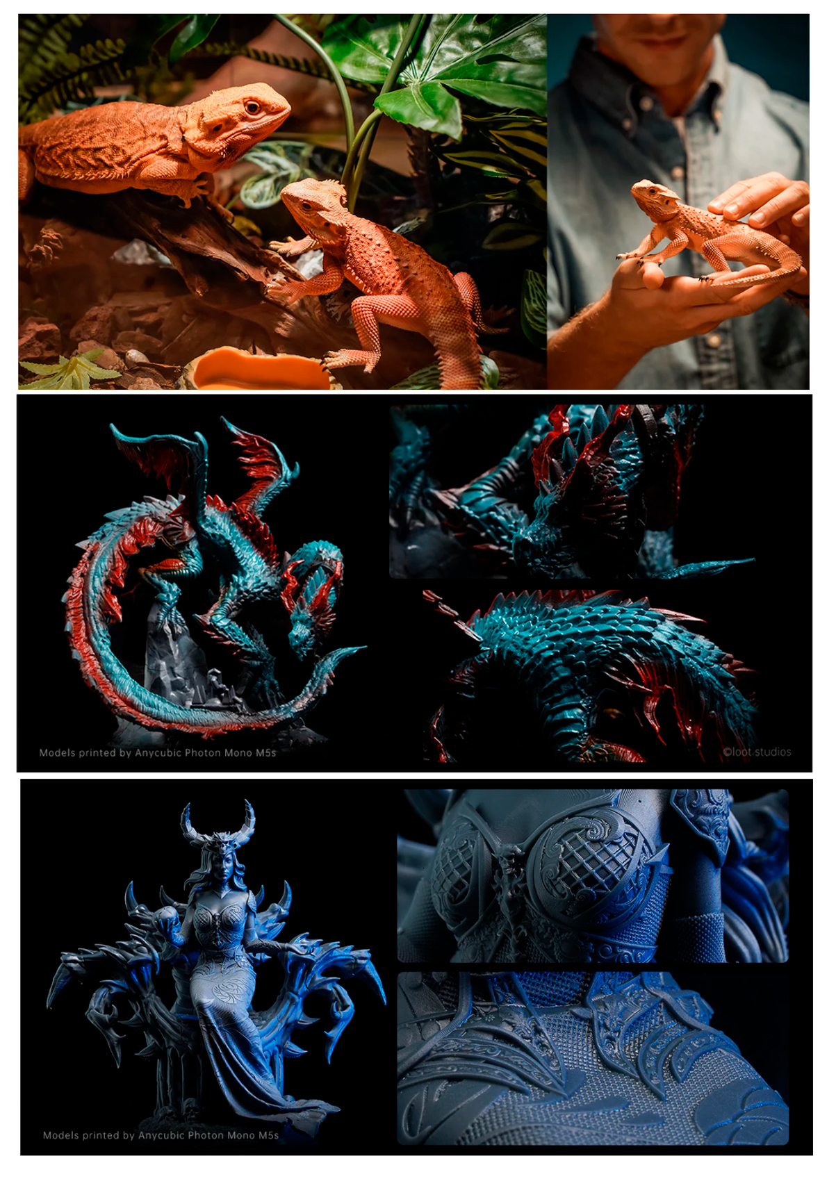 Espacio más grande impresora 3d M3 Max 