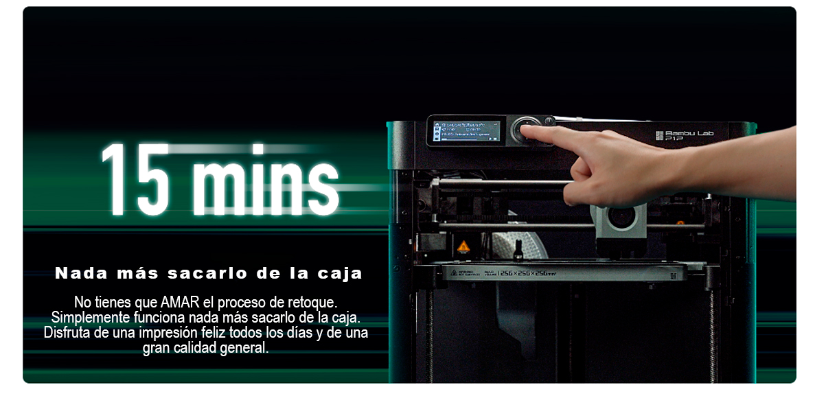  caracteristicas impresora 3d Bambu lab P1P