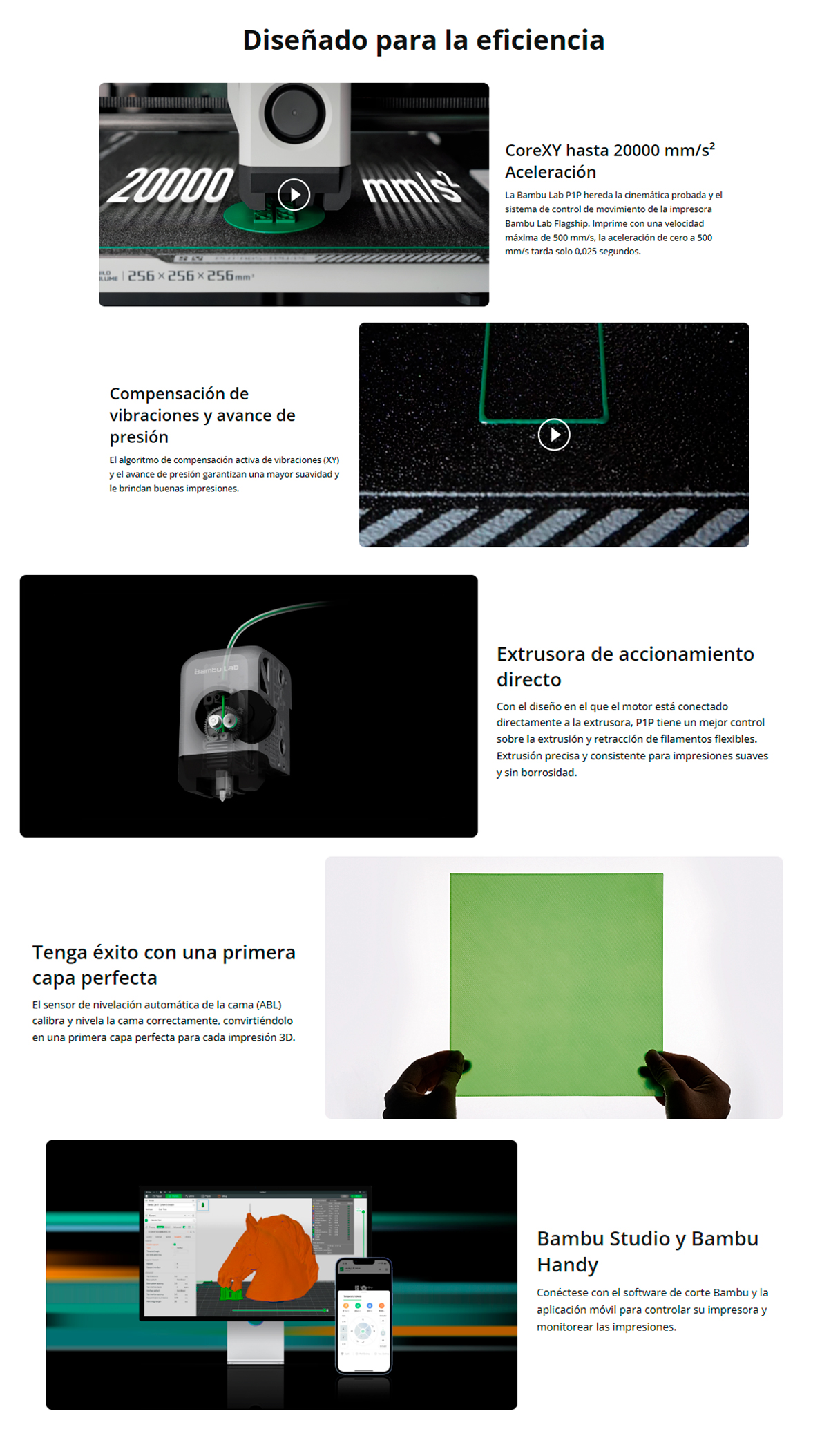  caracteristicas impresora 3d Bambu lab P1P