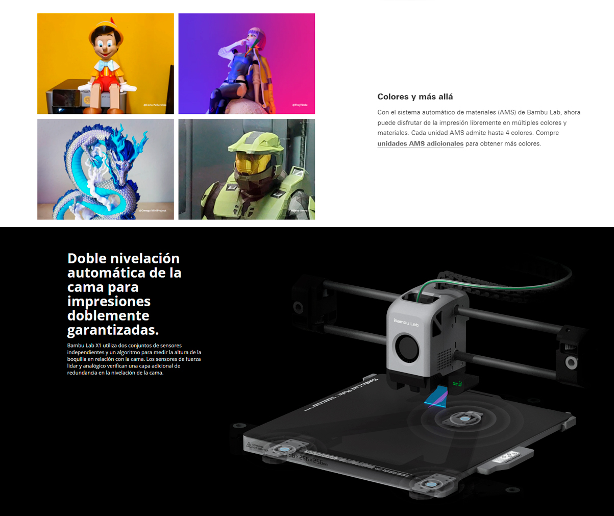  caracteristicas impresora 3d Bambu lab X1 Combo