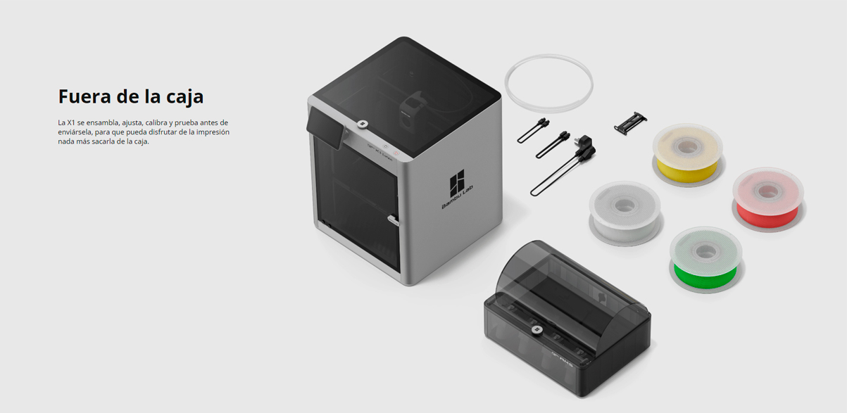  caracteristicas impresora 3d Bambu lab X1 Combo