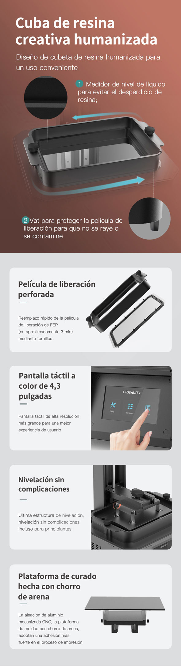 Cuba impresora 3d LD-006