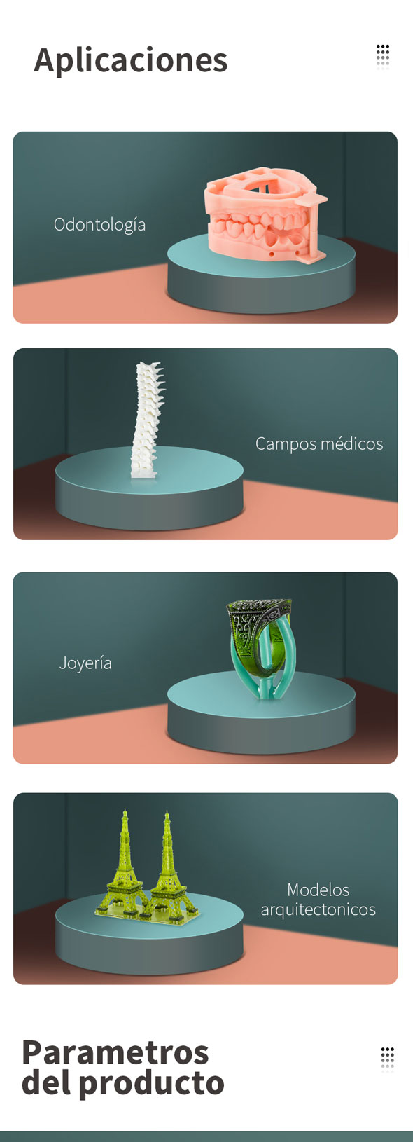 Aplicaciones impresora 3d LD-006